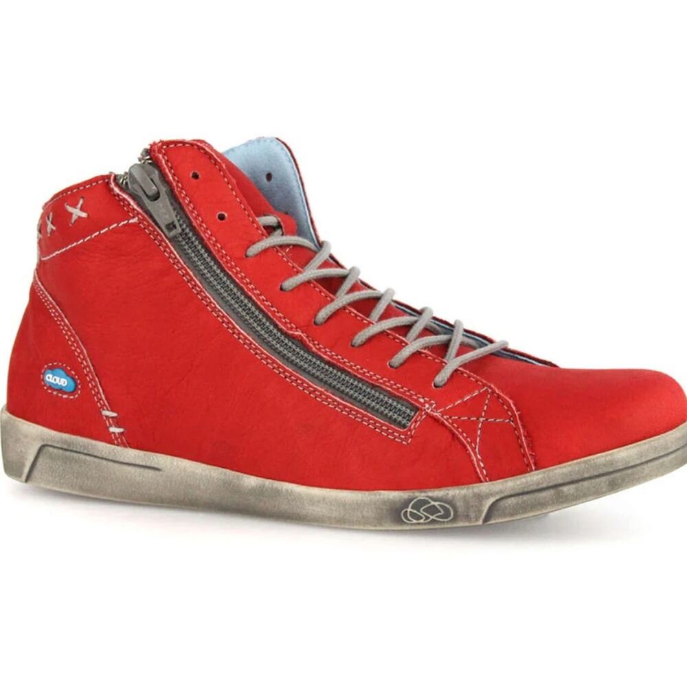 NWOT Women’s CLOUD Aika Sneaker in Red – Sz EU 39/US 8-8.5